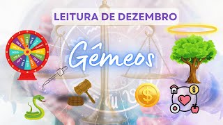 GÊMEOS ♊️ LEITURA DE DEZEMBRO 🌪️👀🐍🔥🍀🙌💰🦋 [upl. by Rednazxela]