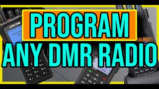 How to Easily Program DMR Radios in 2022 DMR Codeplug Part 1 [upl. by Temirf]