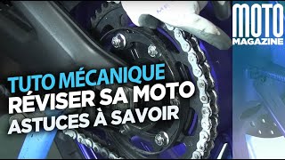 Réviser sa moto astuces à savoir  Tuto mécanique moto Motomag [upl. by Brenden561]