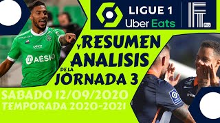 Ligue 1 🏆 Resumen de la LIGA FRANCESA 2020 GOLES SÁBADO Jornada 3 ANÁLISIS Futbol EUROPEO⚽️🔥 [upl. by Haik]