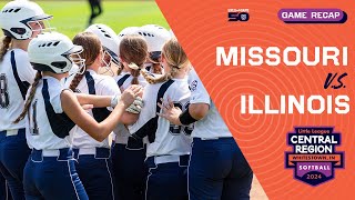 Game Highlights Missouri vs Illinois  Little League Softball Central Region Tournament [upl. by Araz]