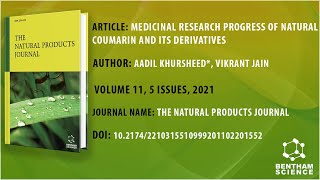 Medicinal Research Progress of Natural Coumarin and its Derivatives [upl. by Ora]