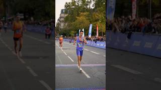 ⚔️Quel sprint entre 🇪🇹 Mekonen Hayimro Yele 5803 🆚️ 🇨🇵 Yann Schrub 5806 sur les 20 km de Paris [upl. by Gerkman899]