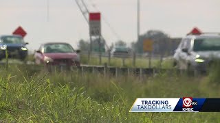 Missouri Gov Mike Parson heads to Oak Grove to promote the I70 expansion project [upl. by Batruk959]