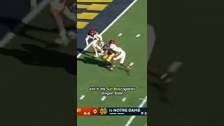 Notre Dame LACROSSE Player Wins Bowl Game MVP Jordan Faison shorts [upl. by Adaner]