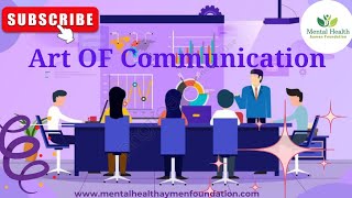 Art of communication  webinar communication effectivecommunication psychology mhaf [upl. by Legnaesoj]