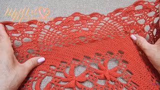 Orilla  23 para el Chal Crochet [upl. by Namurt215]