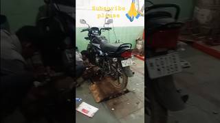 Bike ke servicing cg minivlog trending shorts [upl. by Anoif]