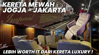 KERETA MEWAH PALING WORTH IT JOGJA  JAKARTA‼️Mending Naik KA Gajahwong Imperial Daripada Luxury [upl. by Mackay]