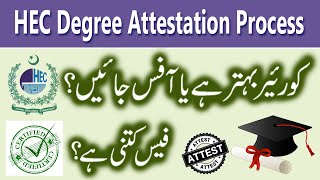 How to Attest Degree from HEC  Degree Attestation Process [upl. by Rogovy772]