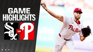 White Sox vs Phillies Game Highlights 42024  MLB Highlights [upl. by Dibru]