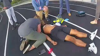 Teen Regains Pulse After Collapsing During Track Practice [upl. by Bohlen]