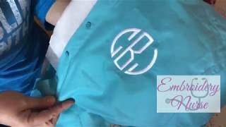 How to Embroider Different fabrics WITHOUT puckering [upl. by Ruiz1]