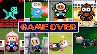 Evolution Of Bomberman Death Animations amp Game Over Screens 1983  Today [upl. by Lebar]