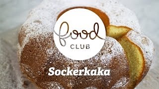 Sockerkaka  Steg för steg  FoodClub [upl. by Delp]