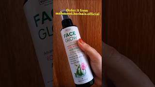 Face glow spray ✨ from mahmood herbals  honest review shorts viralshort [upl. by Adela]