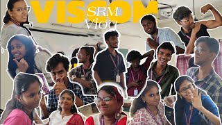 Why Viscom SRM Ktrs Daily Life Will Shock You  College Vlog  Viscom SRM [upl. by Nnyleitak]