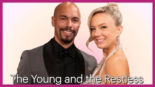 YOUNG AND RESTLESS Melissa Ordway amp Bryton James talk 13000th episode wedding  Swooon [upl. by Aray342]