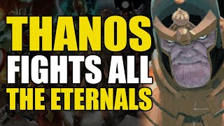 Thanos Fights All The Eternals Eternals Vol 1 Conclusion  Comics Explained [upl. by Iew]