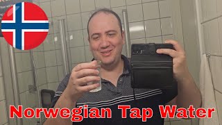 First Time Trying Norwegian Tap Water In OSLO 🇳🇴 [upl. by Yalahs]