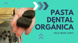 PASTA DENTAL  Orgánica Desde Cero zerowaste natural howto [upl. by Yehus860]