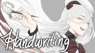 Satisfying Handwriting Stream 🤍 【NIJISANJI EN  Aia Amare 】 [upl. by Nirtiac]