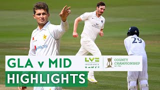 Afridi Takes 2 In 2 As RolandJones Stars  Glamorgan v Middlesex  LV County Championship 2022 [upl. by Kittie]