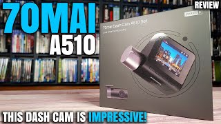 The Best Dash Cam I’ve Used So Far  70mai Dash Cam A510 Review [upl. by Januarius]