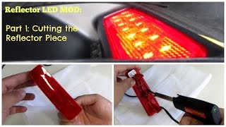 2013 2014 2015 Honda Accord Bumper Reflector LED MOD Part 1 of 3 DiyCarModz [upl. by Linnet]