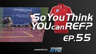 Squash  So You Think You Can Ref EP55  Ashour v Rosner [upl. by Fillander]