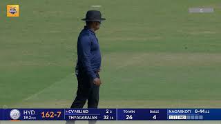 Hydrabad vs Rajasthan  Syed Mustaq Ali Trophy  SMAT [upl. by Vaden]