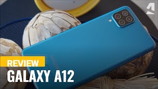 Samsung Galaxy A12 full review [upl. by Enneillij]