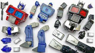 TRANSFORMERS ONE Autobots amp Deceptions Build Prime OPTIMUS NEMESIS SOUNDWAVE amp LegoBank Stopmotion [upl. by Chemash923]