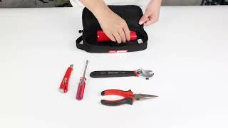 Best Tool Pouch  Zipper Canvas Tool Bag with Zipper Rough Enough Small Tool Bag RE8264 [upl. by Alfred92]