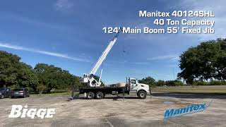 Bigge  Manitex Boom Trucks [upl. by Aurelia121]