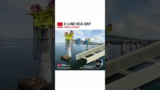 EAE GRP Cable Ladders Products Used in the Storstrom Bridge [upl. by Spiros113]