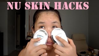 NU SKIN HACK 1 Galvanic Body Spa ON THE FACE [upl. by Cybill687]