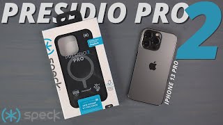 iPhone 13 Pro Speck Presidio 2 Pro Case  Matte Black Goodness [upl. by Assej]