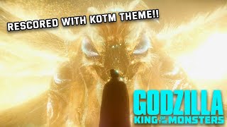 Mothras Resurrection Rescored w KOTM theme  Godzilla X Kong The New Empire [upl. by Rihana]