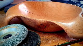 No Lathe Bowl with Kutzall Discs [upl. by Raquela]