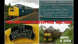 Llandudno Junction amp Llanrwst 1062017  40145 amp 37516 on East Lancs Enterprise Railtour [upl. by Rube388]