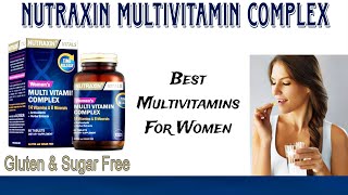 Best multivitamins for women  Nutraxin multivitamin complex  Benefits [upl. by Moises500]