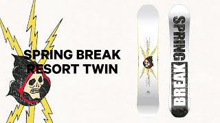 Spring Break Snowboards  2025 Resort Twin [upl. by Goodkin]