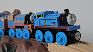 Thomas Caitlin and Gordon Wood Train Toys [upl. by Alakam829]