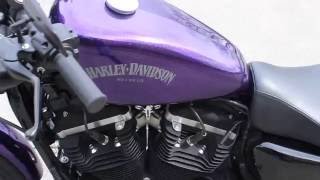 2014 HarleyDavidson Sportster 883 Iron in Voodoo Purple Flake [upl. by Roselin]