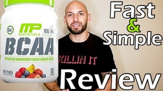 Musclepharm Essential BCAA Supplement Review Branched Chain Amino Acids [upl. by Meill847]