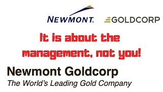 Newmont Goldcorp Stock Merger Analysis  Gold Mining Stocks [upl. by Clayberg]