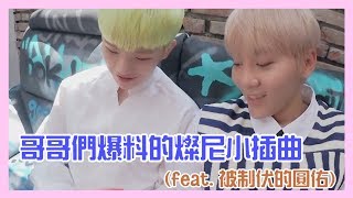 中字 SEVENTEEN 哥哥們爆料的燦尼小插曲 feat 被制伏的圓佑 [upl. by Yancey205]