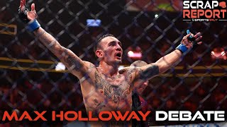 Debate Should Max Holloway fight for lightweight or featherweight gold after UFC 300 [upl. by Auqeenwahs]