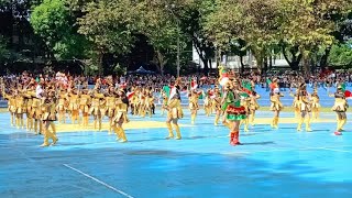 ENRIQUE B MAGALONA NATIONAL HIGH SCHOOL  UNO  R UWEEK 2024  DRUM AND LYRE DANCE COMPETITION [upl. by Anitreb]